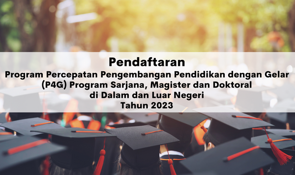 Pendaftaran P4G 2023